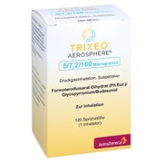 TRIXEO Aerosphere 5/7,2/160µg Druckgasinh.120ED 1 St