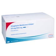 SITAGLIPTIN/Metformin STADA 50 mg/850 mg Filmtabl. 196 St
