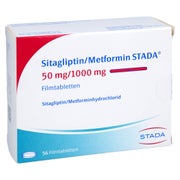 SITAGLIPTIN/Metformin STADA 50 mg/1000 mg Filmtabl 56 St