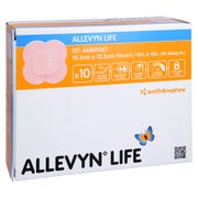 Allevyn Life 10,3x10,3 Cm Silikonschaumverband 10 St