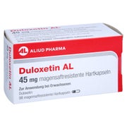 DULOXETIN AL 45 mg magensaftresistente Hartkapseln 98 St