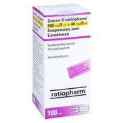 COTRIM K-ratiopharm 200mg/5ml + 40mg/5ml Susp.z.E. 100 ml