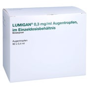 LUMIGAN 0,3 mg/ml Augentropfen im Einzeldosisbeh. 90X0,4 ml
