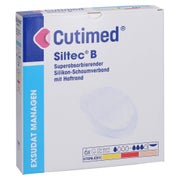 Cutimed Siltec B Schaumverb.13x16 Cm Oval 6 St