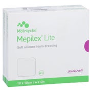 Mepilex Lite Schaumverband 10x10 cm ster 10 St