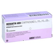 MEMANTIN Abdi Startpackung 5mg/10mg/15mg/20mg 28 St