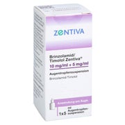 Brinzolamid/timolol Zentiva 10mg/ml+5mg/ml At-sus. 5 ml