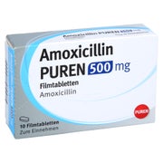 Amoxicillin Puren 500 mg Filmtabletten 10 St