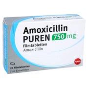 Amoxicillin Puren 750 mg Filmtabletten 20 St