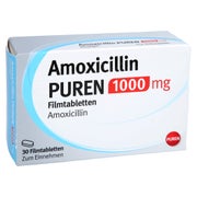Amoxicillin Puren 1000 mg Filmtabletten 30 St