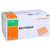 Bactigras Antiseptische Paraffingaze 5x5 Cm 50 St