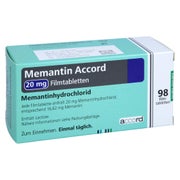 Memantin Accord 20 mg Filmtabletten 98 St