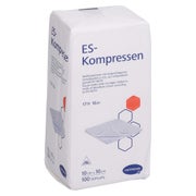 Es-kompressen Unsteril 10x10 Cm 16fach 100 St