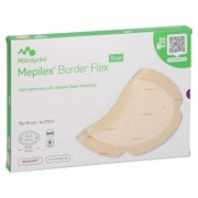 Mepilex Border Flex Schaumverb.haft.15x19 Cm Oval 5 St
