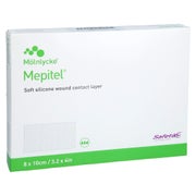 Mepitel Silikon Netzverband 8x10 Cm Steril 5 St
