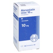 ATORVASTATIN HEXAL 10 mg Filmtabletten Dose 100 St