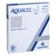 Aquacel Ag 10x10 cm Kompressen 10 St