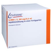 CLEXANE 6.000 I.E. 60mg/0,6ml ILO F.Sp.+Sich-Sys. 20 St
