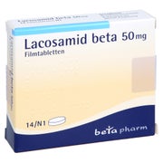 Lacosamid beta 50 mg Filmtabletten 14 St