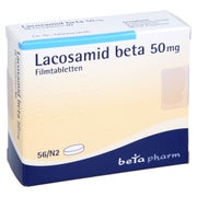 Lacosamid beta 50 mg Filmtabletten 56 St