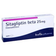 Sitagliptin beta 25 mg Filmtabletten 28 St