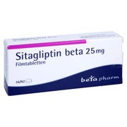 Sitagliptin beta 25 mg Filmtabletten 56 St