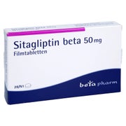 Sitagliptin beta 50 mg Filmtabletten 28 St