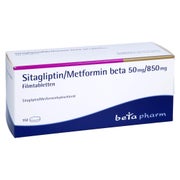 SITAGLIPTIN/Metformin beta 50 mg/850 mg Filmtabl. 112 St