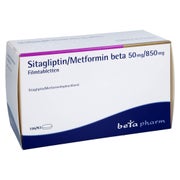 SITAGLIPTIN/Metformin beta 50 mg/850 mg Filmtabl. 196 St