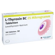 L-thyroxin BC 25 Mikrogramm Tabletten 100 St