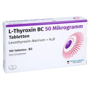 L-thyroxin BC 50 Mikrogramm Tabletten 100 St