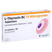 L-thyroxin BC 75 Mikrogramm Tabletten 50 St