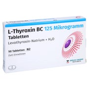 L-thyroxin BC 125 Mikrogramm Tabletten 50 St
