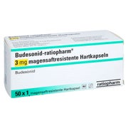 Budesonid-ratiopharm 3 Mg Magensaftres.hartkapseln 50 St