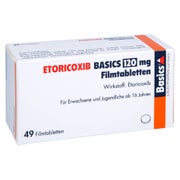 Etoricoxib Basics 120 mg Filmtabletten 49 St