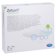 Zetuvit Plus Silicone steril 20x20 cm 10 St