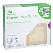 Mepilex Border Flex Lite Schaumverband 10x10 Cm 5 St