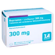 Bupropion-1a Pharma 300 mg Tab.m.verä.Ws 90 St