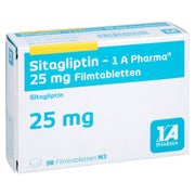 SITAGLIPTIN-1A Pharma 25 mg Filmtabletten 98 St