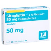 SITAGLIPTIN-1A Pharma 50 mg Filmtabletten 28 St