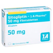 SITAGLIPTIN-1A Pharma 50 mg Filmtabletten 56 St
