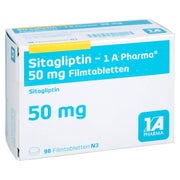 SITAGLIPTIN-1A Pharma 50 mg Filmtabletten 98 St