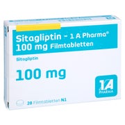 SITAGLIPTIN-1A Pharma 100 mg Filmtabletten 28 St