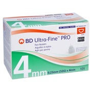 BD Ultra-fine PRO Pen-Nadeln 4 mm 32 G 0 105 St