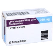 LEVETIRACETAM Micro Labs 250 mg Filmtabletten 50 St