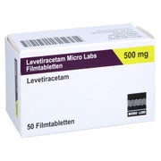 LEVETIRACETAM Micro Labs 500 mg Filmtabletten 50 St