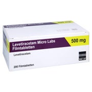 LEVETIRACETAM Micro Labs 500 mg Filmtabletten 200 St