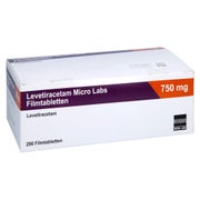 LEVETIRACETAM Micro Labs 750 mg Filmtabletten 200 St