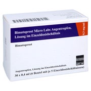 BIMATOPROST Micro Labs 0,3 mg/ml ATR Lsg.Einzeldos 30X0,4 ml