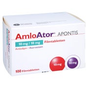AMLOATOR APONTIS 10 mg/10 mg Filmtabletten 100 St